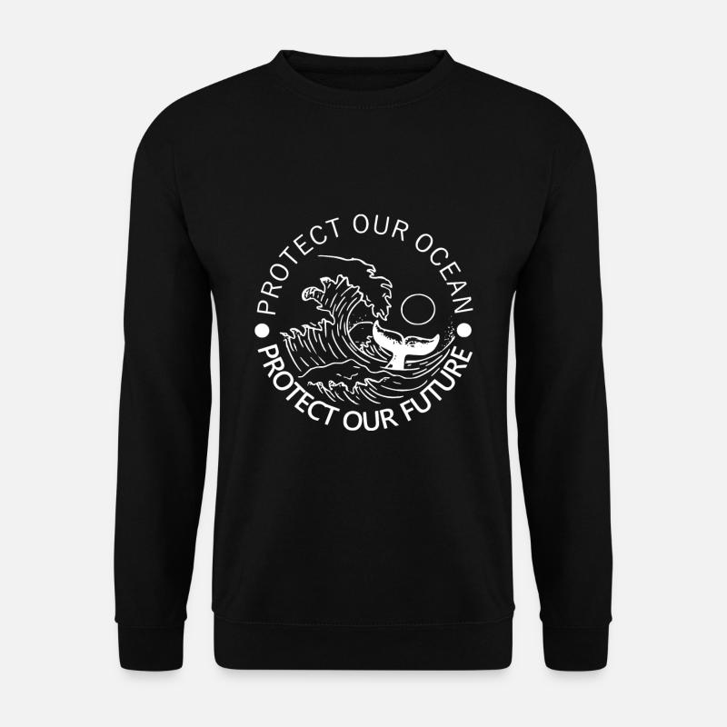 Protectr our Ocean - Unisex Pullover - Schwarz