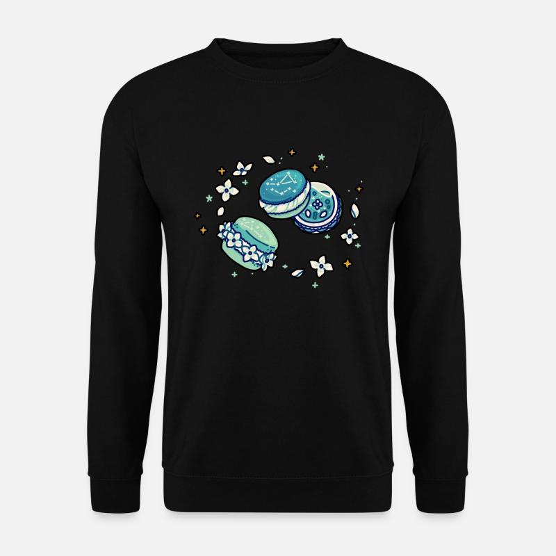 Fresh macarons - Unisex Sweatshirt - black