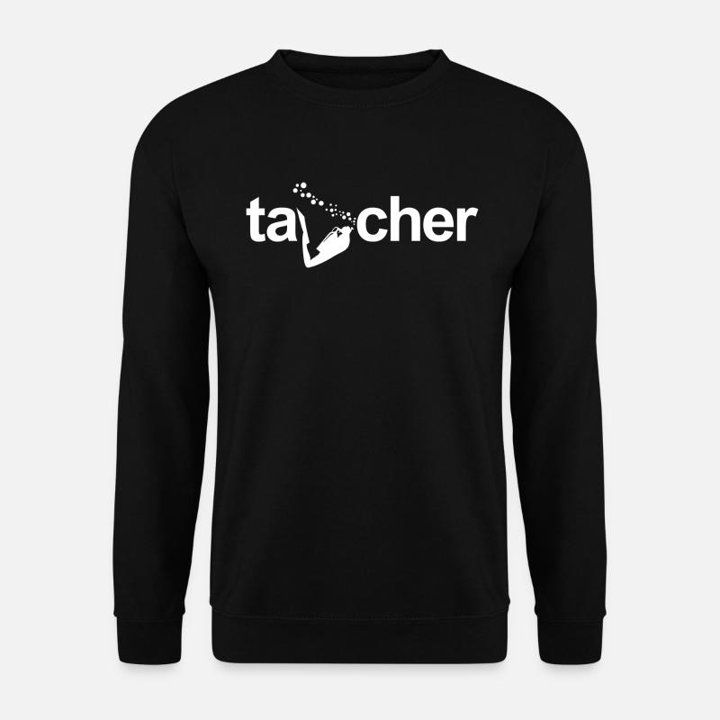 Taucher - Unisex Pullover - Schwarz