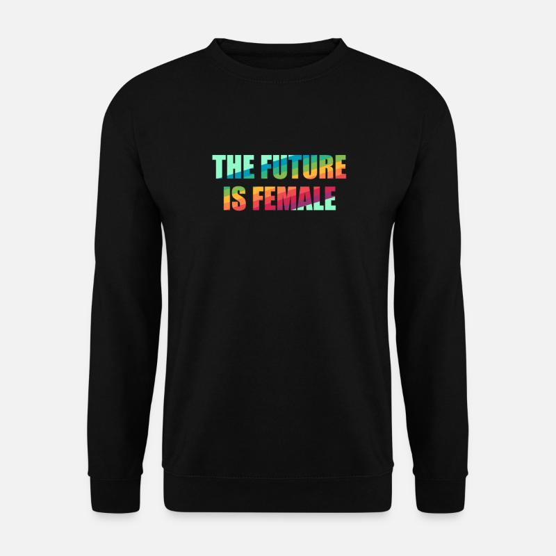 The Future is Female - Unisex Sweatshirt - black