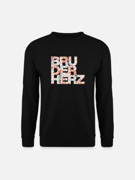 Bruderherz Bester Bruder der Welt Geschenkidee - Unisex Pullover - Schwarz
