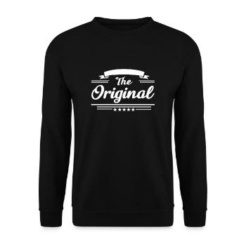 The Original La famille de best-sellers d'origine - Sweat-shirt Unisexe - noir - Devant - Alina (178cm) & Michal (187cm)