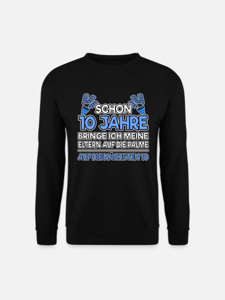 10. Geburtstag Junge Geschenk lustig 10 Jahre 10th - Unisex Pullover - Schwarz
