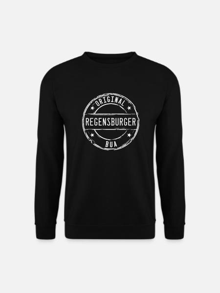 Regensburg original Regensburger Bua Junge - Unisex Pullover - Schwarz