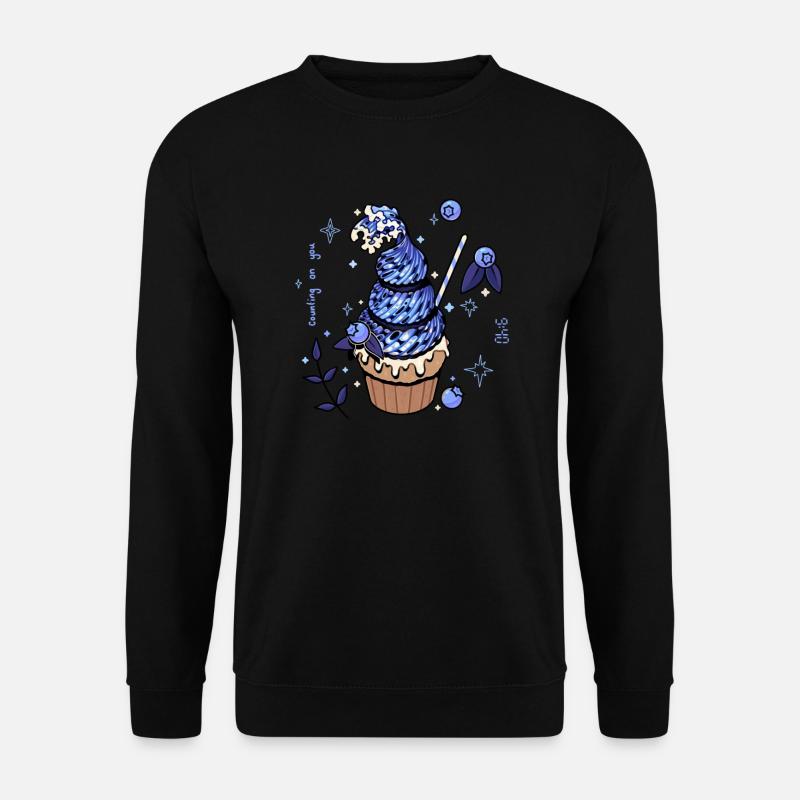 Ozean Cupcake - Unisex Pullover - Schwarz