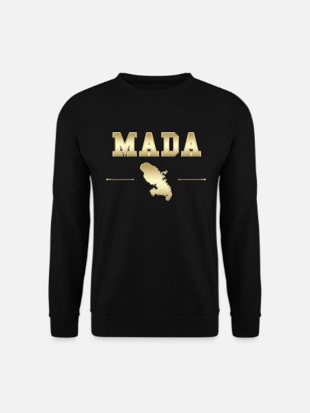 Mada Martinique Or Cadeau Homme Enfant - Sweat-shirt Unisexe - noir