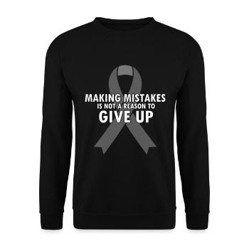 Dyslexia Teacher for Legathenia Therapists - Unisex Sweatshirt - black - Front - Alina (178cm) & Michal (187cm)