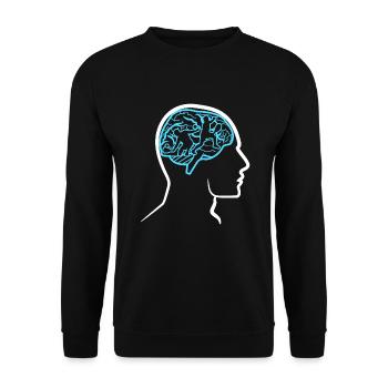Sports Padel Player Tournament Padel Game Padel Team - Unisex Sweatshirt - black - Front - Alina (178cm) & Michal (187cm)