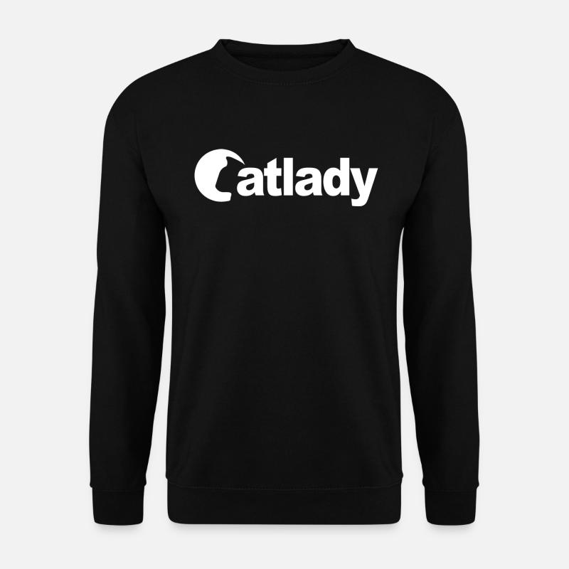 Catlady - Unisex Pullover - Schwarz