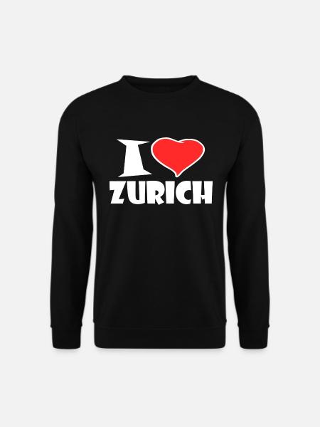 Zurich - Unisex Sweatshirt - black