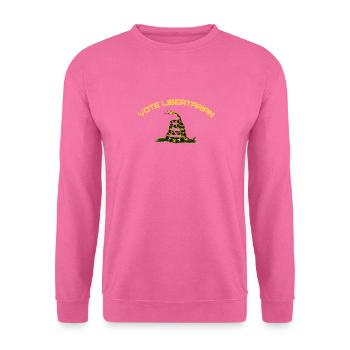 Vote libertaire - Sweat-shirt Unisexe - rose - Devant