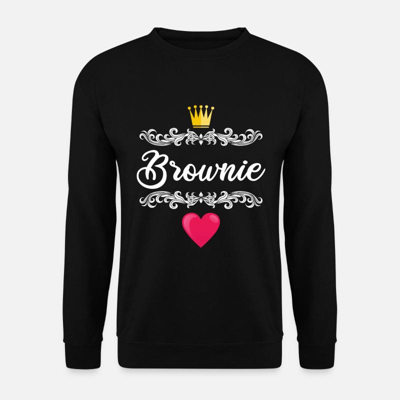 Brownie Blondie Haarfarbe Haare Geschenkidee - Unisex Pullover - Schwarz