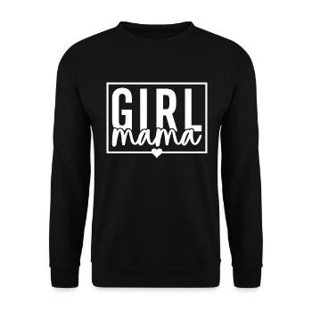 Fille Maman - Sweat-shirt Unisexe - noir - Devant - Alina (178cm) & Michal (187cm)