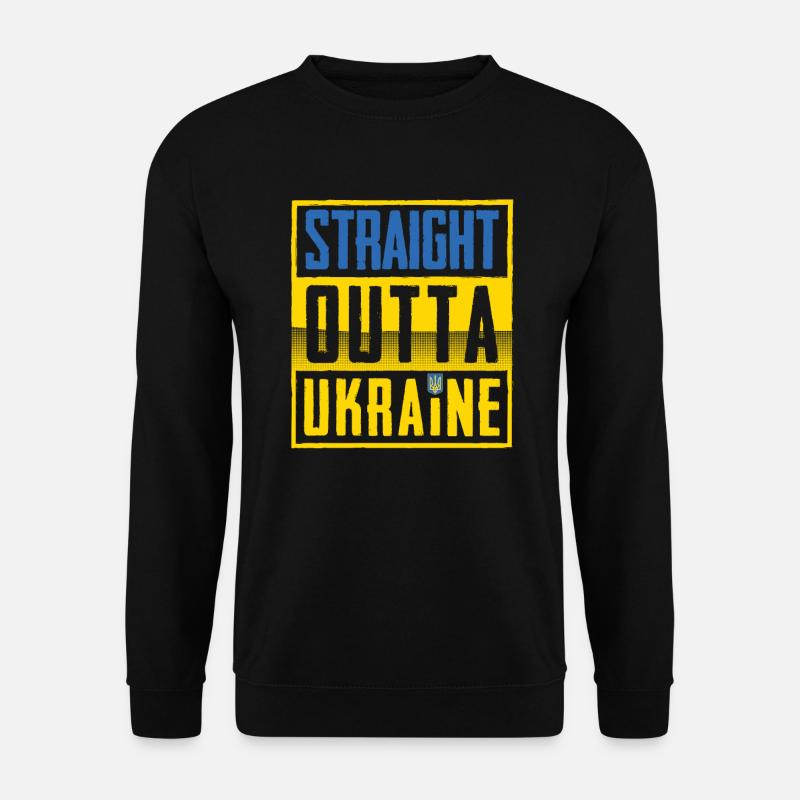 Ukraine - Sweat-shirt Unisexe - noir
