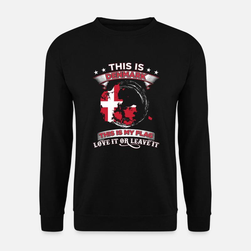 Denmark - Unisex Sweatshirt - black