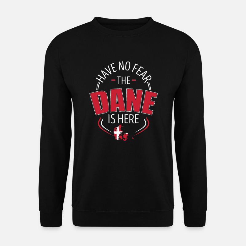 Dänemark - Unisex Pullover - Schwarz
