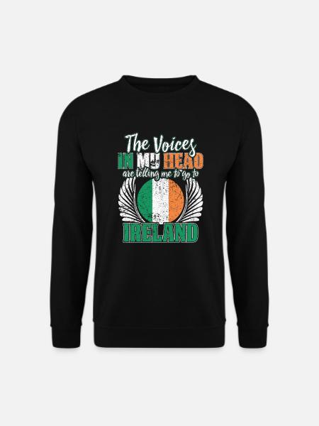 Ireland - Unisex Sweatshirt - black