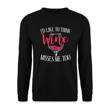 Annonce de grossesse drôle - Sweat-shirt Unisexe - noir - Devant - Alina (178cm) & Michal (187cm)