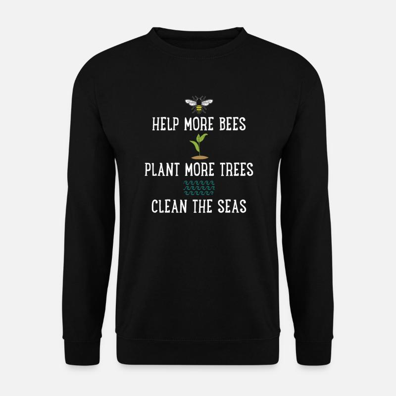 Conservationist Gift - Unisex Sweatshirt - black