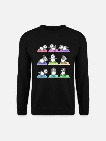 Yoga Sport Entraînement Exercice Yoga Fan Yoga Fitness - Sweat-shirt Unisexe - noir
