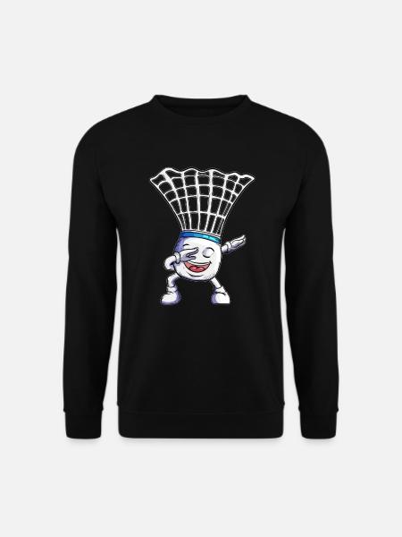 Federball macht Dabbing Urlaub Tanz Dab Design - Unisex Pullover - Schwarz
