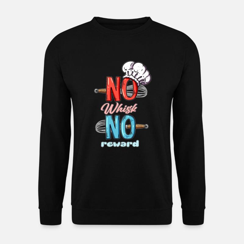 Bäckerei backen Hobbybäcker Beruf Freizeitbäcker - Unisex Pullover - Schwarz