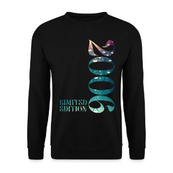 2006 Limited Edition 2006 Jahrgang Geburtstag - Unisex Pullover - Schwarz - Vorne - Alina (178cm) & Michal (187cm)