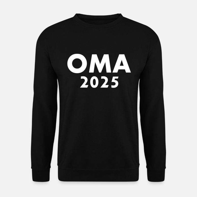 Oma 2025 - Unisex Pullover - Schwarz
