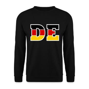 Allemagne - Sweat-shirt Unisexe - noir - Devant - Alina (178cm) & Michal (187cm)