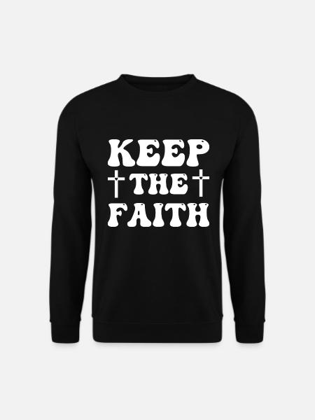 Gardez la foi - Sweat-shirt Unisexe - noir