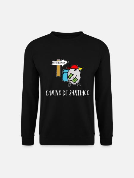 Cammino di Santiago di Santiago Spagna Cammino di Santiago - Felpa unisex - nero