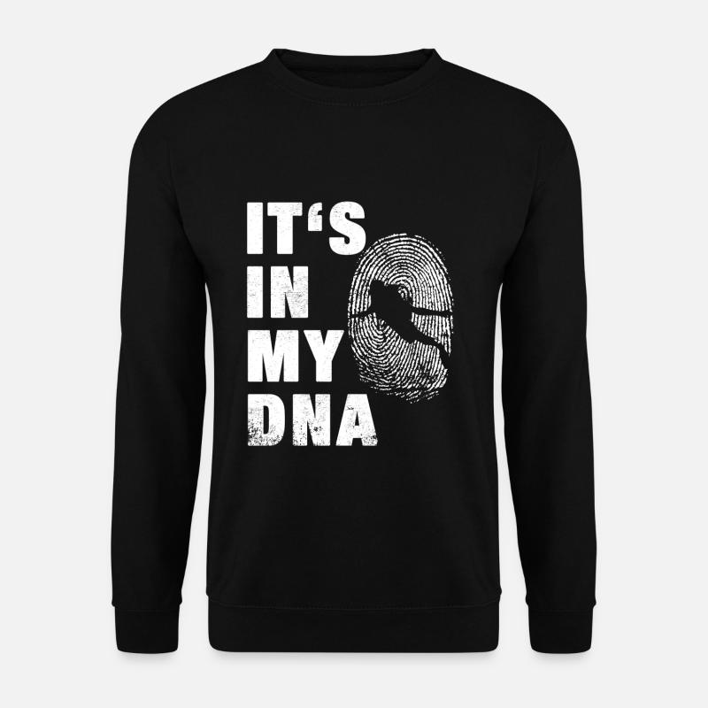 Its in my DNA Tauchen stolzer Taucher Leidenschaft - Unisex Pullover - Schwarz
