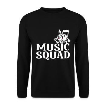 Groupe de musique Professeur de musique Musicien - Sweat-shirt Unisexe - noir - Devant - Alina (178cm) & Michal (187cm)