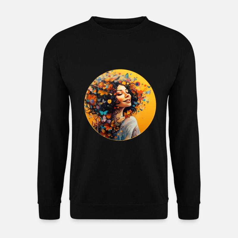 Mutter Natur - Unisex Pullover - Schwarz