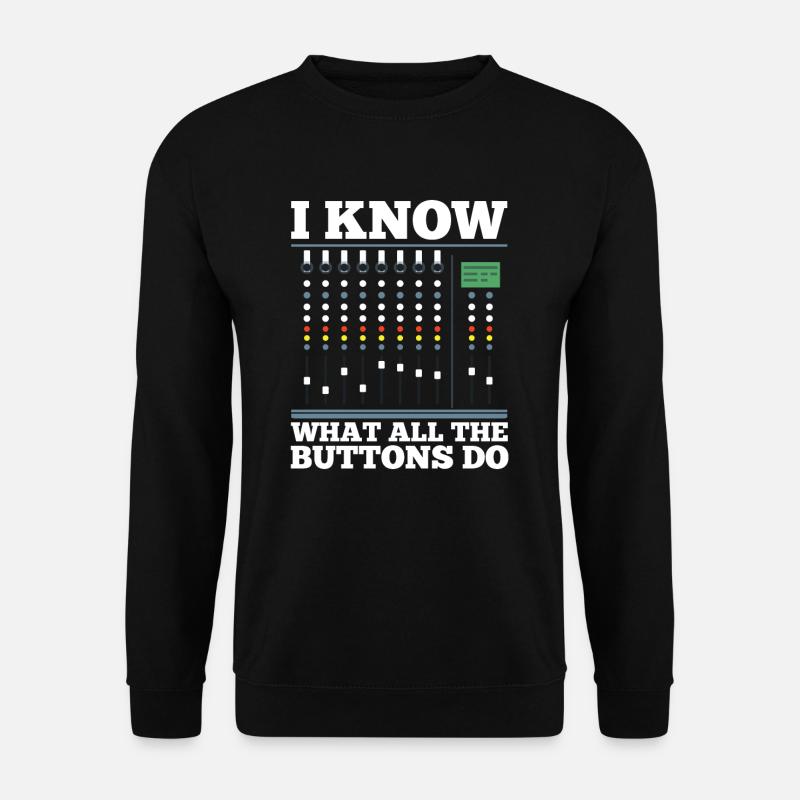 sound engineer - Unisex Sweatshirt - black