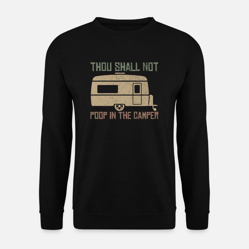 CAMPER - Unisex Pullover - Schwarz