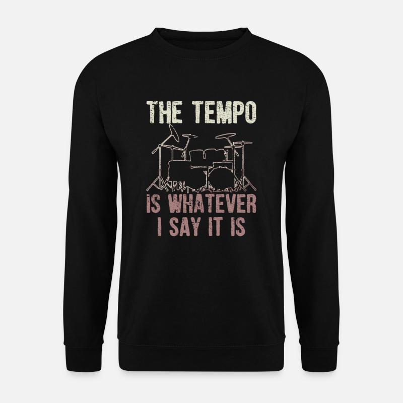 drummer - Unisex Sweatshirt - black