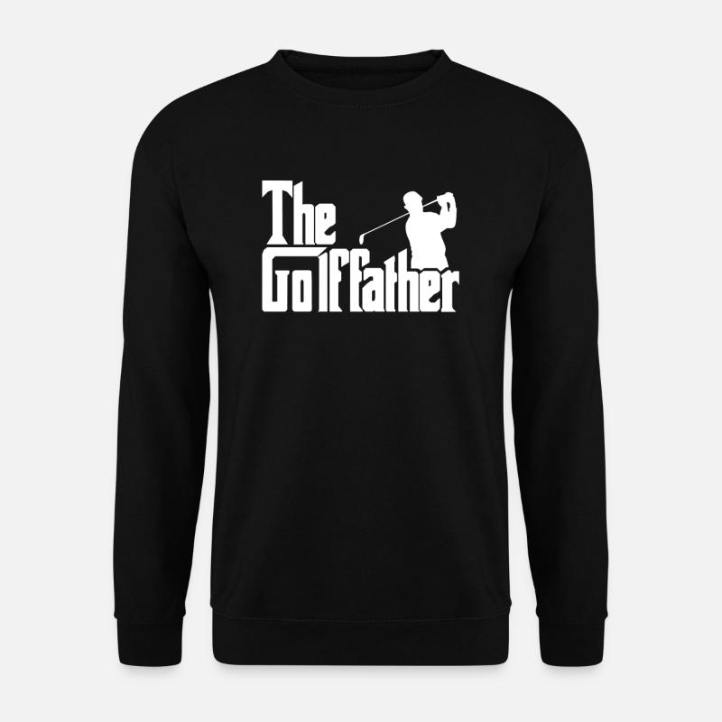 Lustiges Golfspieler Geschenk - Unisex Pullover - Schwarz