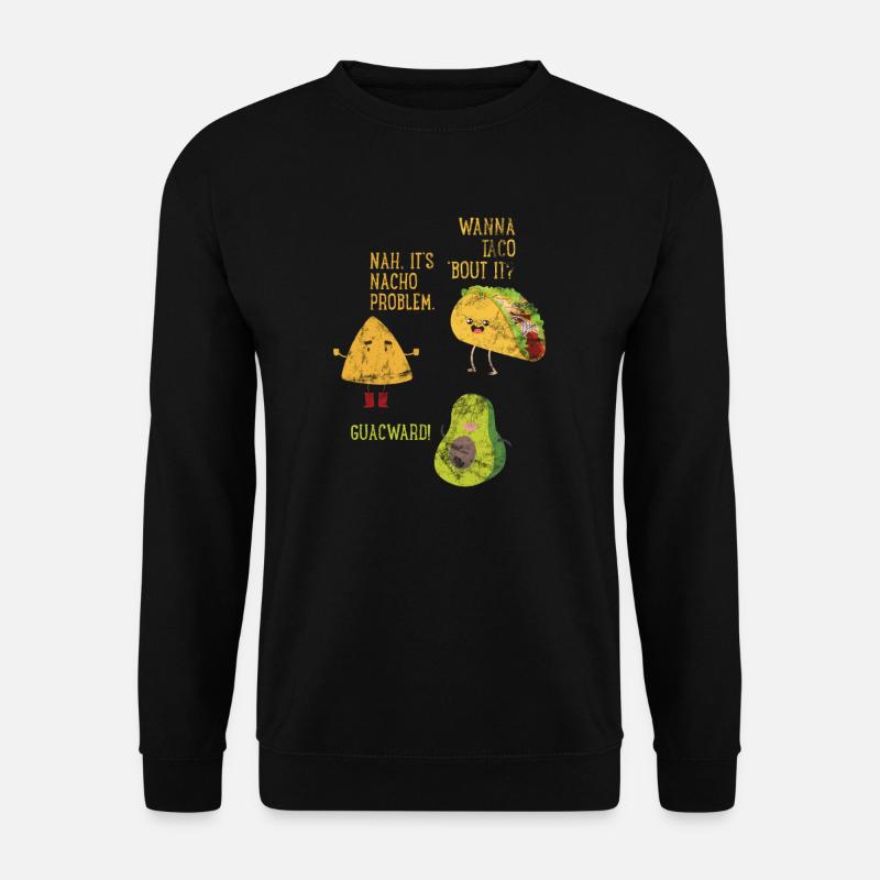 Tacos - Unisex Pullover - Schwarz