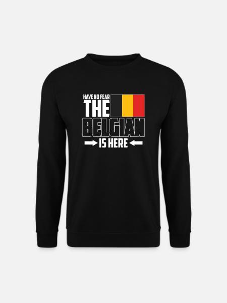 Belgium gift idea - Unisex Sweatshirt - black