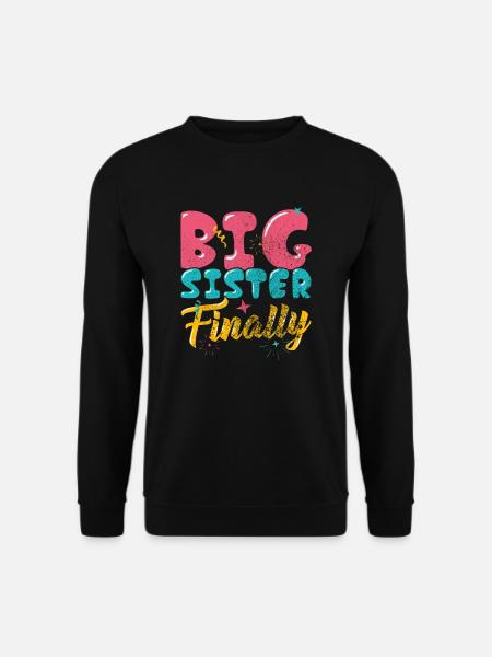 Pregnancy announcement - Unisex Sweatshirt - black