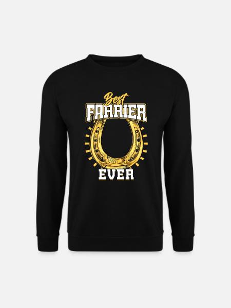 Bester Hufschmied aller Zeiten - Unisex Pullover - Schwarz