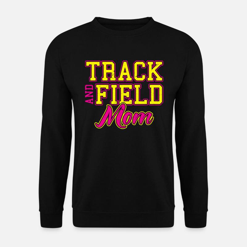 Athletics Mom - Unisex Sweatshirt - black