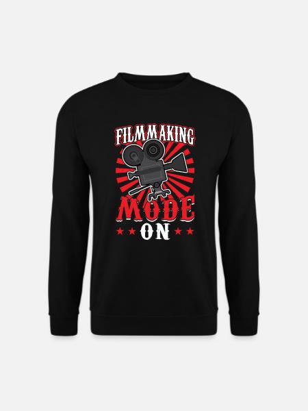 Filmmaker Mode On - Filmmaker - Unisex Sweatshirt - black