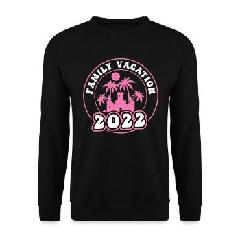 Family holidays 2022 - Unisex Sweatshirt - black - Front - Alina (178cm) & Michal (187cm)