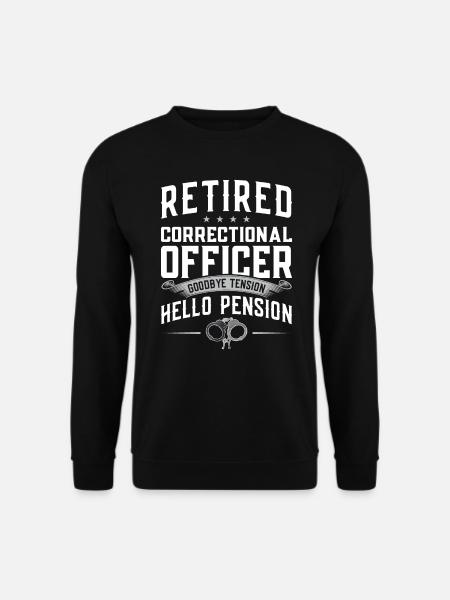 Retired Prison Officer - Unisex Sweatshirt - black