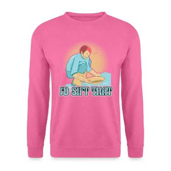 Ich Würde Das Sichten - Gold Panner - Unisex Pullover - Pink - Vorne