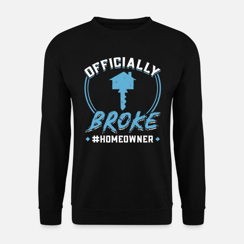 Offiziell Pleite - Neuer Hausbesitzer - Unisex Pullover - Schwarz