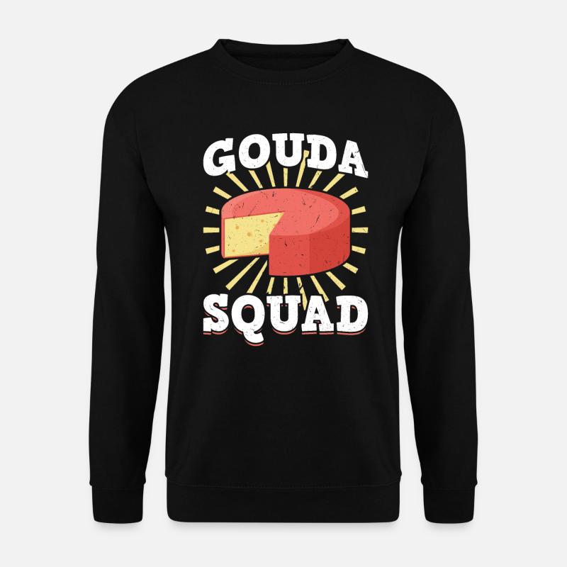 Gouda-kader - Unisex Sweatshirt - black