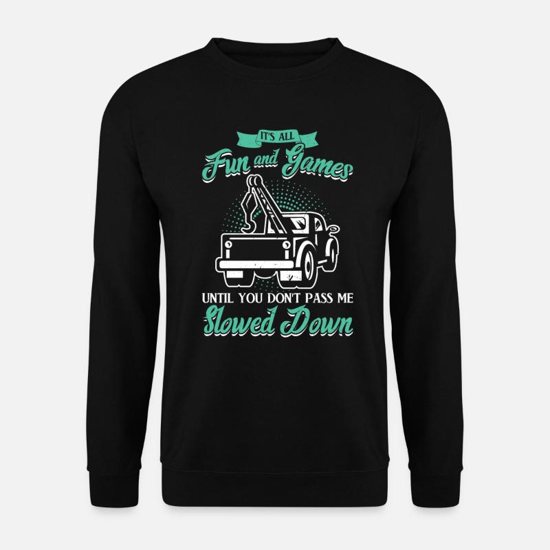 Pass Me Slowed Down - Unisex Sweatshirt - black